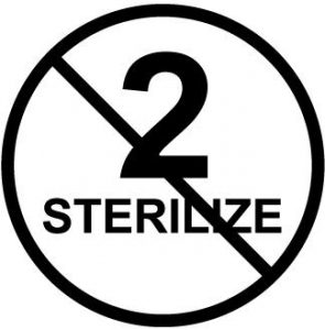 do not re-sterilize